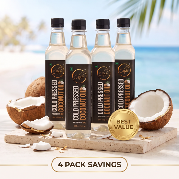 Cold Pressed Coconut Oil | Traditionally extracted | No Refining | Perfect for Modern Lifestyle