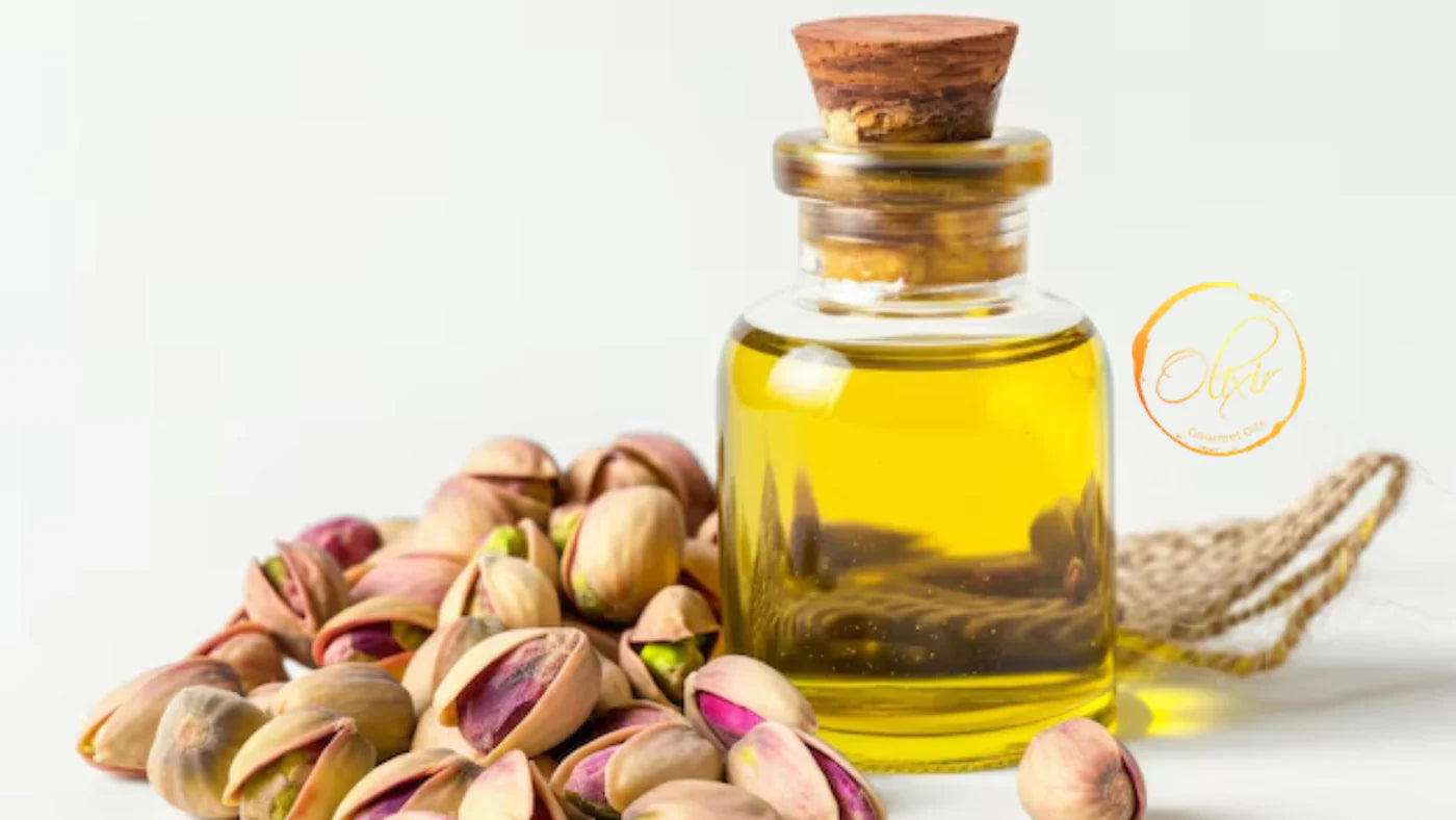 Cold-Pressed Pistachio Oil Is a Simple Treasure for Skin and Hair