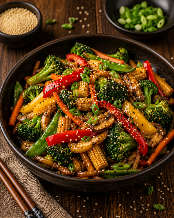 Sesame Stir-fry Veg