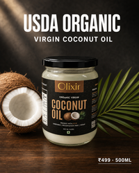 Organic Virgin Coconut Oil — 500ml Glass Jar