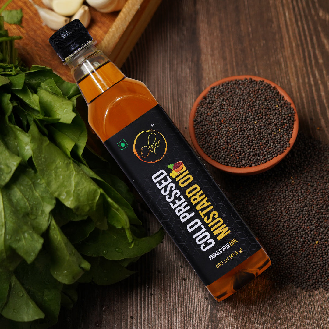 Pure Cold-Pressed Mustard Oil for Mindful Living  Traditionally extracted  No refining  Perfect for modern lifestyle