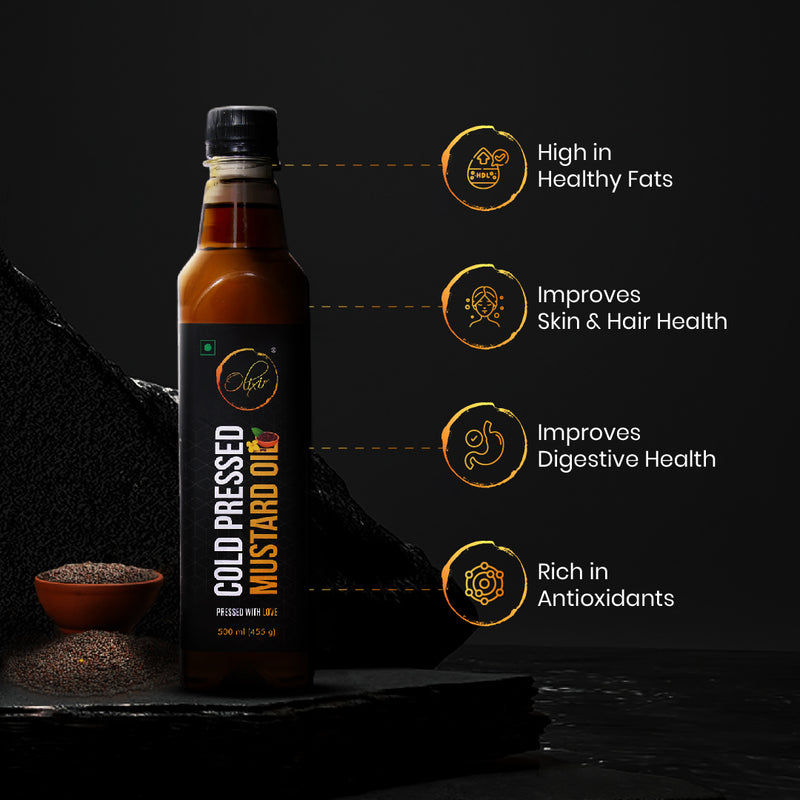 Pure Cold-Pressed Mustard Oil for Mindful Living  Traditionally extracted  No refining  Perfect for modern lifestyle