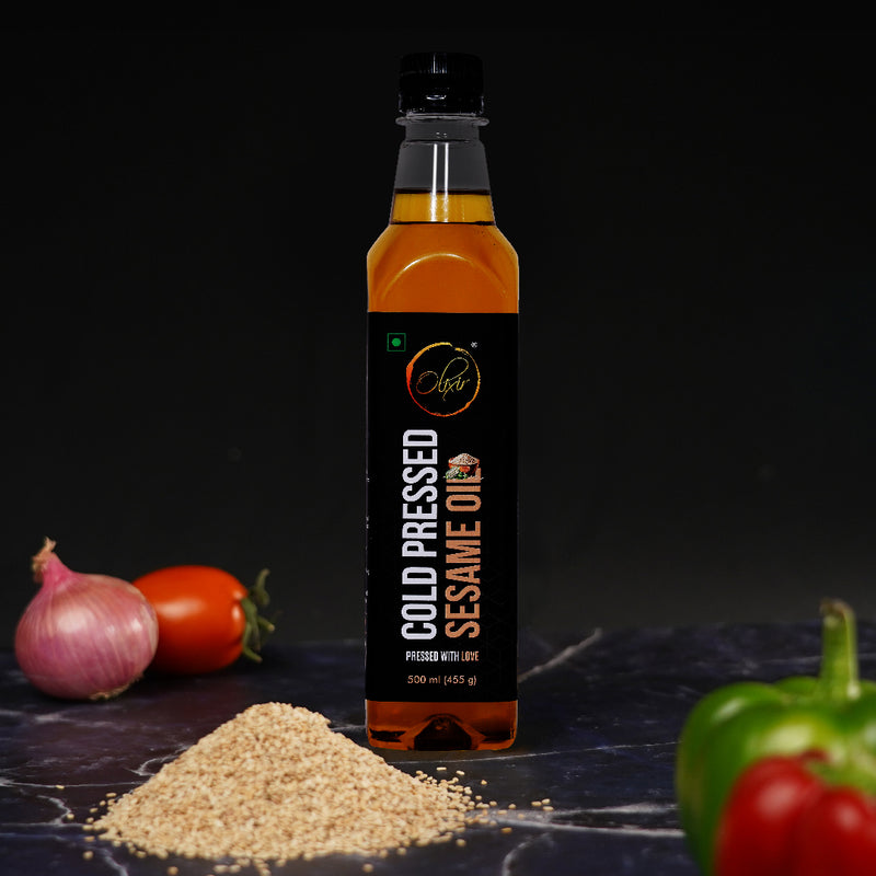 Pure Cold-Pressed Sesame Oil for Mindful Living  Traditionally extracted  No refining  Perfect for modern lifestyle