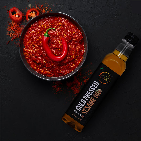 Cold Pressed Sesame Oil