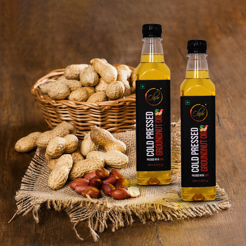 Cold Pressed Groundnut Oil | Traditionally extracted | No Refining | Perfect for Modern Lifestyle