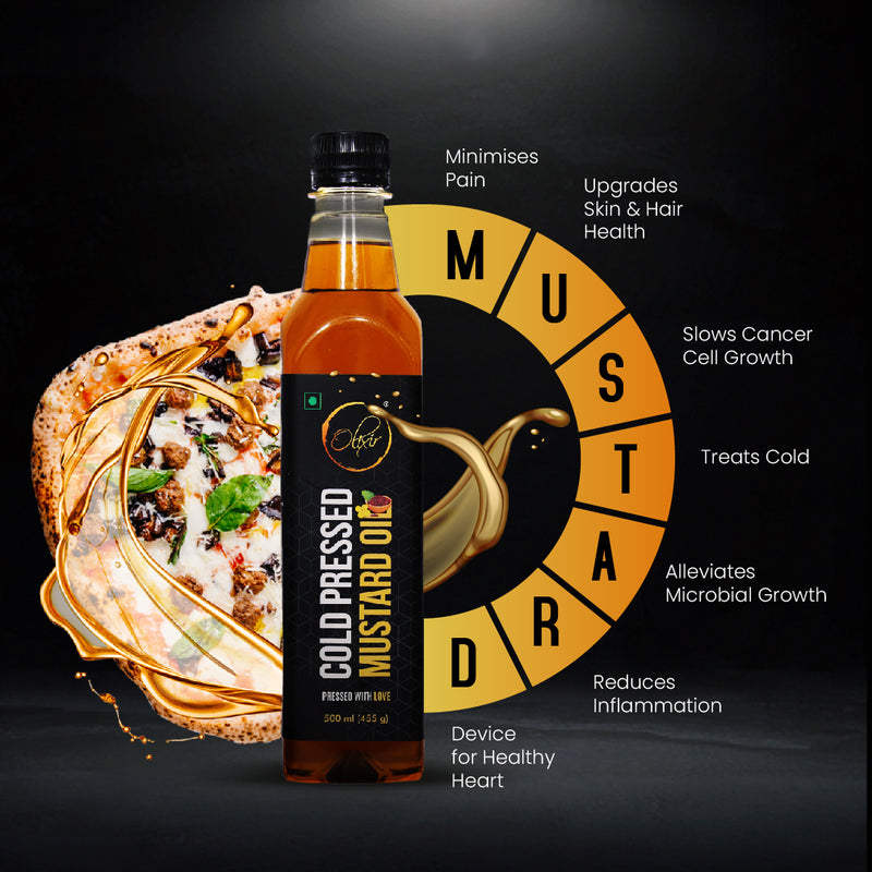 Pure Cold-Pressed Mustard Oil for Mindful Living  Traditionally extracted  No refining  Perfect for modern lifestyle