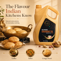 Cold Pressed Groundnut Oil | Traditionally extracted | No Refining | Perfect for Modern Lifestyle