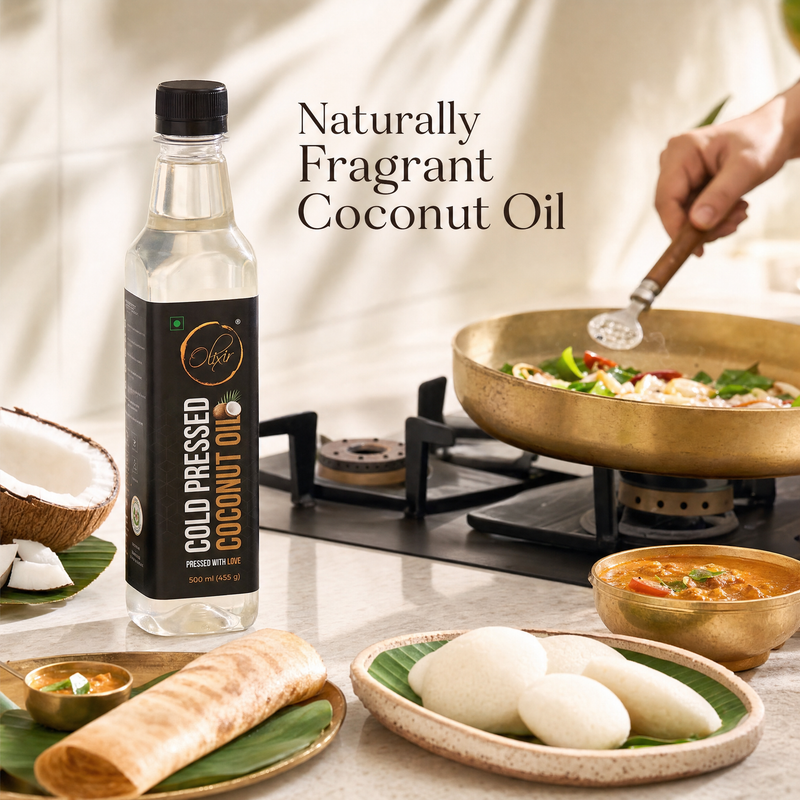 Cold Pressed Coconut Oil | Traditionally extracted | No Refining | Perfect for Modern Lifestyle