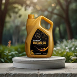 Pure Cold-Pressed Mustard Oil for Mindful Living  Traditionally extracted  No refining  Perfect for modern lifestyle