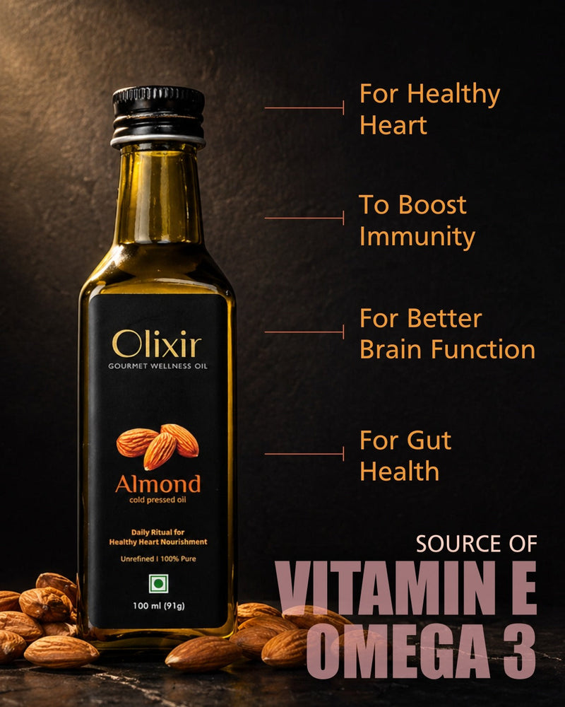 Almond Cold Pressed Oil — 100ml