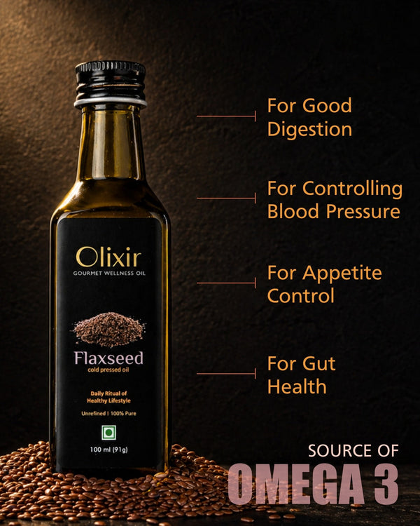 Flaxseed Cold Pressed Oil — 100ml