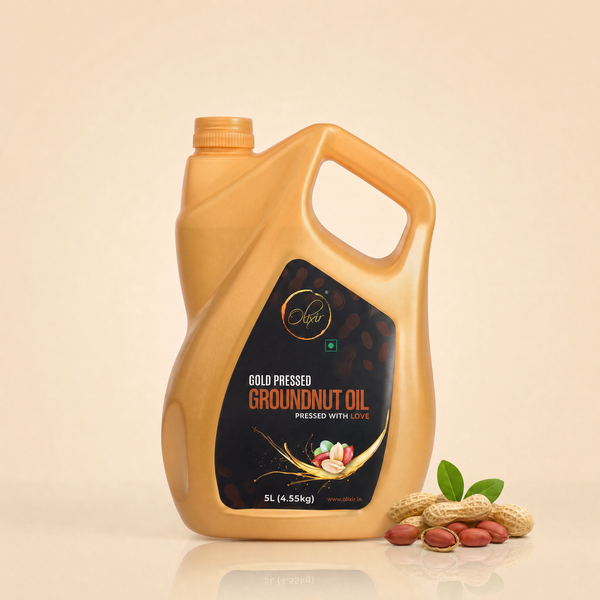 Cold Pressed Groundnut Oil | Traditionally extracted | No Refining | Perfect for Modern Lifestyle