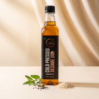Pure Cold-Pressed Sesame Oil for Mindful Living  Traditionally extracted  No refining  Perfect for modern lifestyle